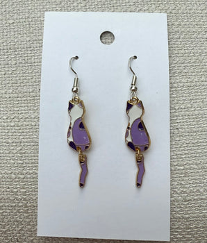 Content Cat Rescue Earrings