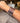 Vintage Amethyst Glass Beaded Cuff |